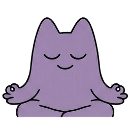 Meditating Cat
